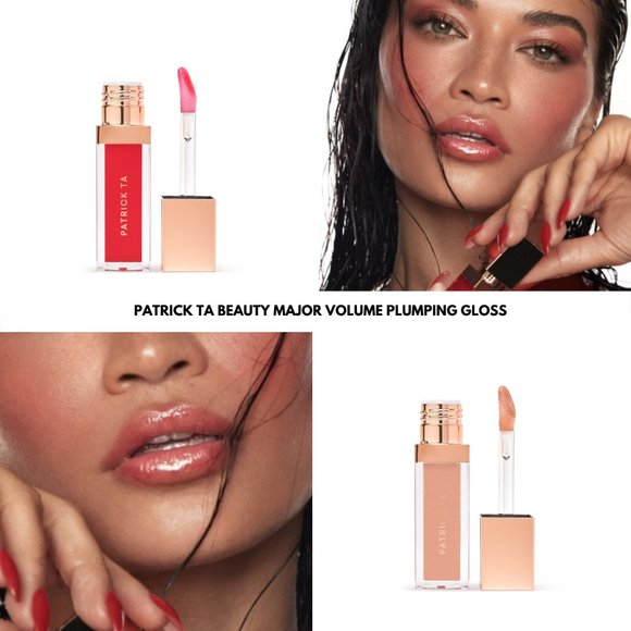 NIB ✅ Patrick Ta 2 CC'S Major Volume Plumping Lip Gloss - Picture 5 of 9